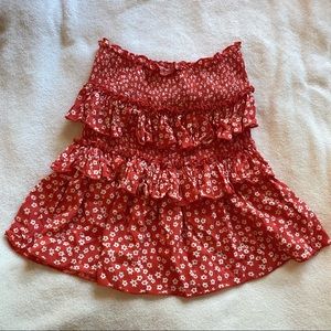 Smocked summer skirt